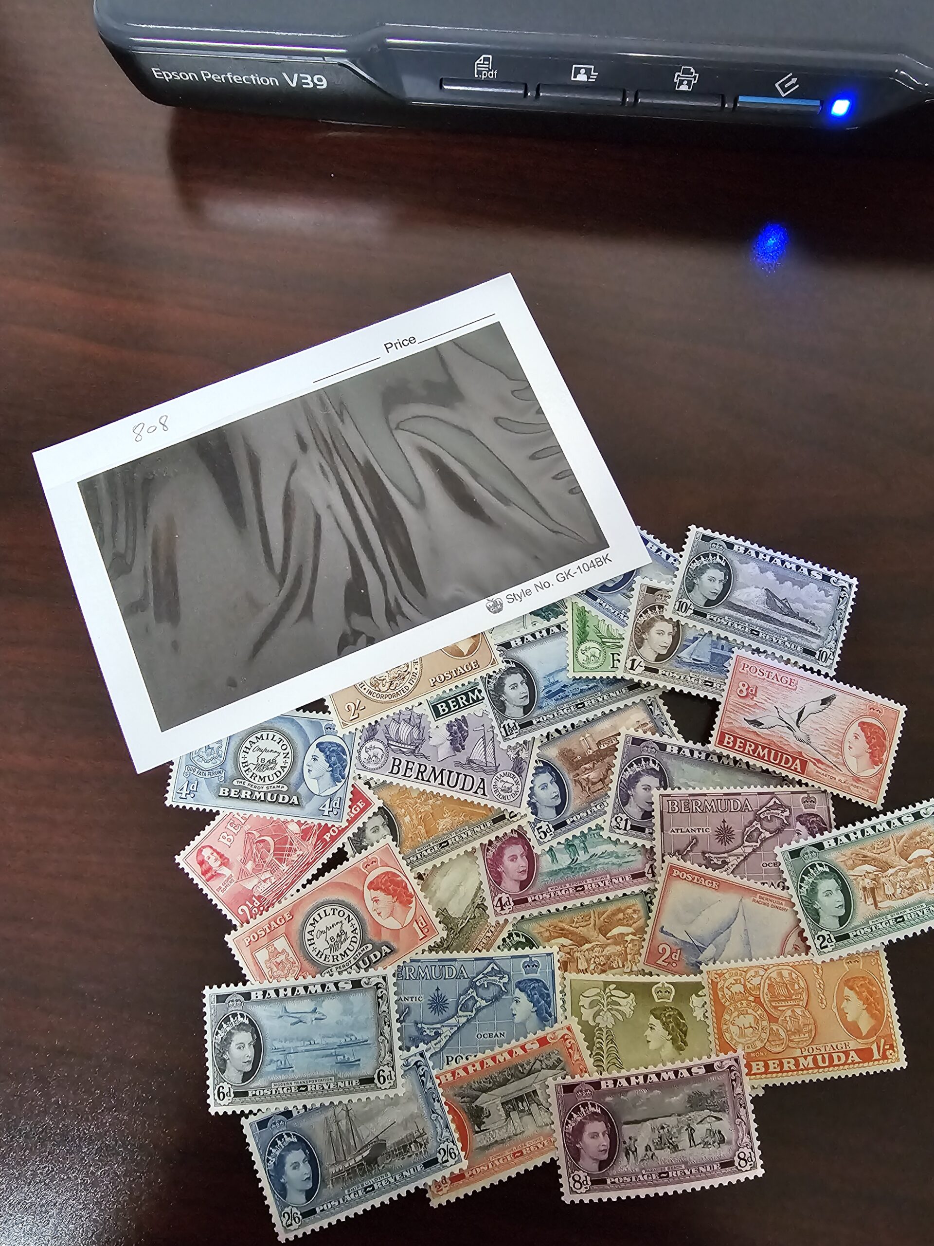 Example of prepared stamp images for eBay and website listings